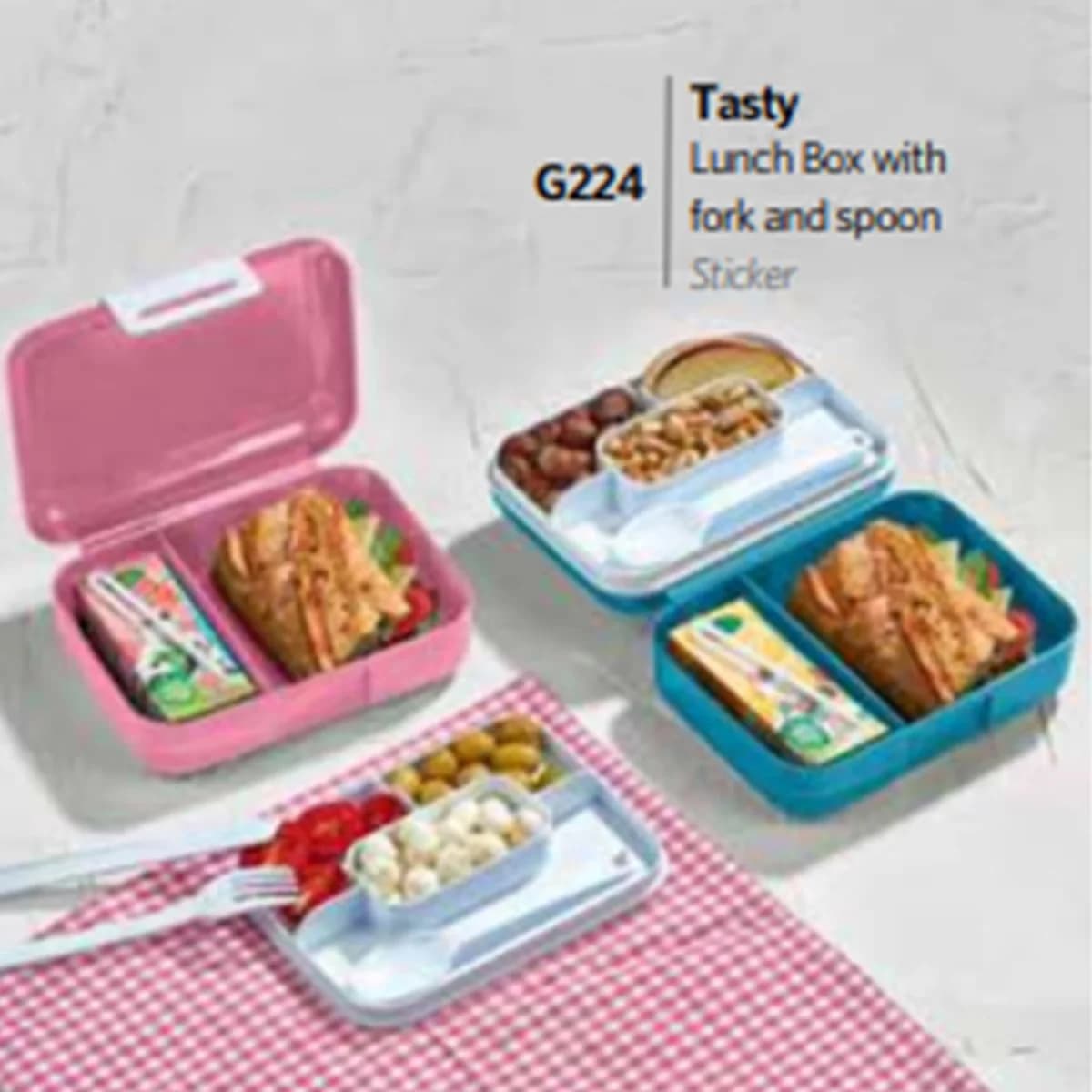 Gondol Taisy Durable Plastic Lunch Box - Stylish &amp; Versatile