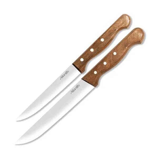 Pratik Wooden Handle Kitchen Knife Set Of 2 12 & 15 cm - 31009