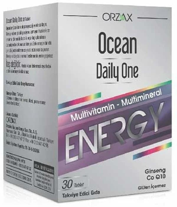 Orzax Ocean Daily One Energy 30 tablet - Food Supplement