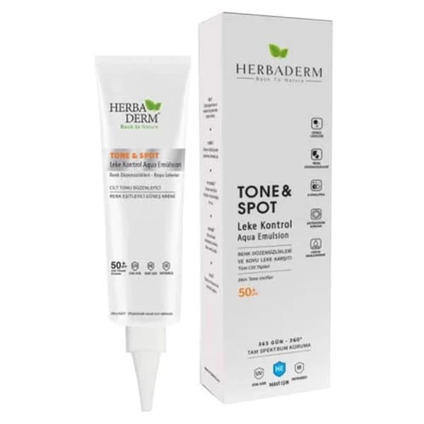 Herbaderm Tone Spot Dark Spot Control Emulsion 40ml - Brighten Skin