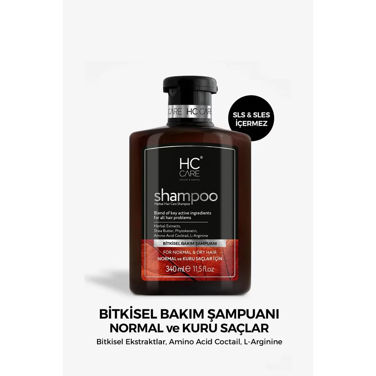 Hc Care Shampoo For Normal And Dry Hair 340 ml