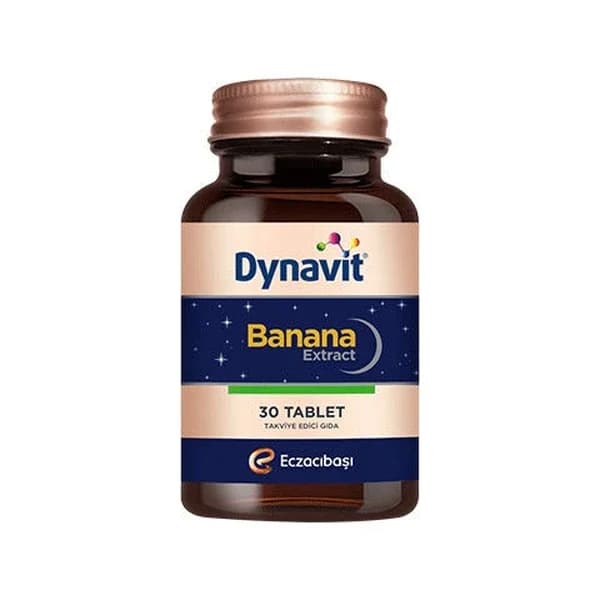 Eczacıbaşı Dynavit Banana Extract Food Supplement 30 tablets