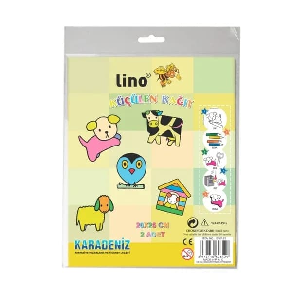Lino Shrinking Paper 2-pack (20 x 25 cm)