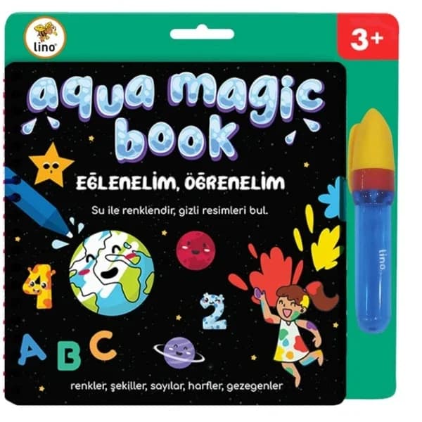 Lino Aqua Magic Book Let's Have Fun And Learn (magic Coloring Book)