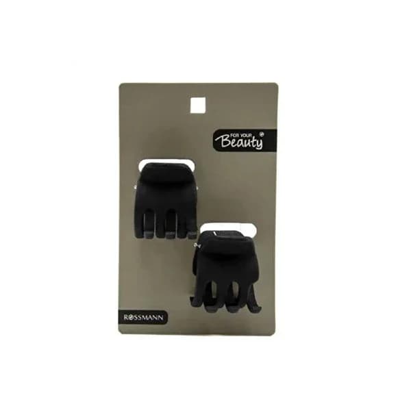 For Your Beauty Buckle Tiny Peg Black MNDTK5 2-Pack