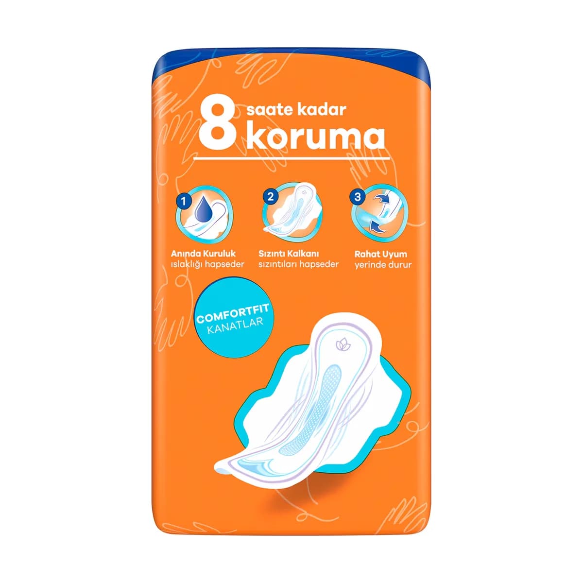 Orkid Ultra Normal (size 1) Sanitary Pad 32 pcs