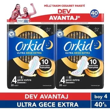 Orkid Ultra Extra Courage Package Night Extra 40's