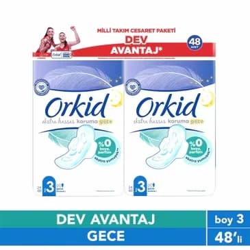 Orkid Extra Sensitive Courage Package Night 48