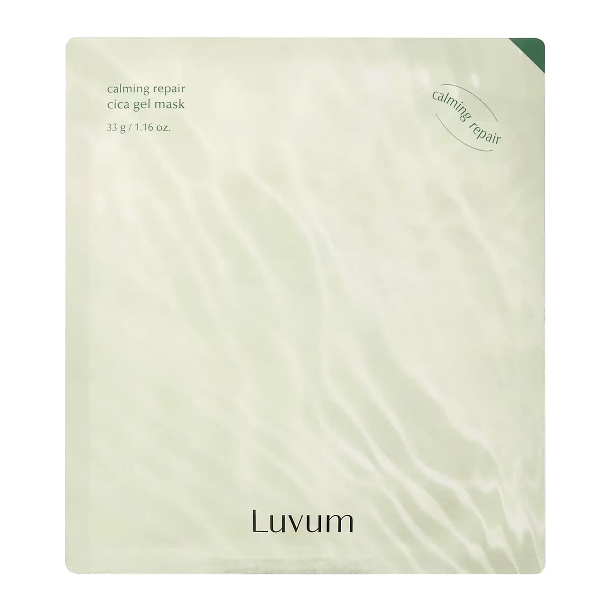 Luvum Calming Repair Cica Clearing Gel Mask 33 g