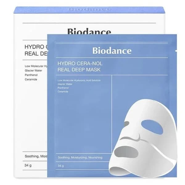 Biodance Hydro Cera-nol Real Deep Mask 34 gr - Face Mask - 4 pcs