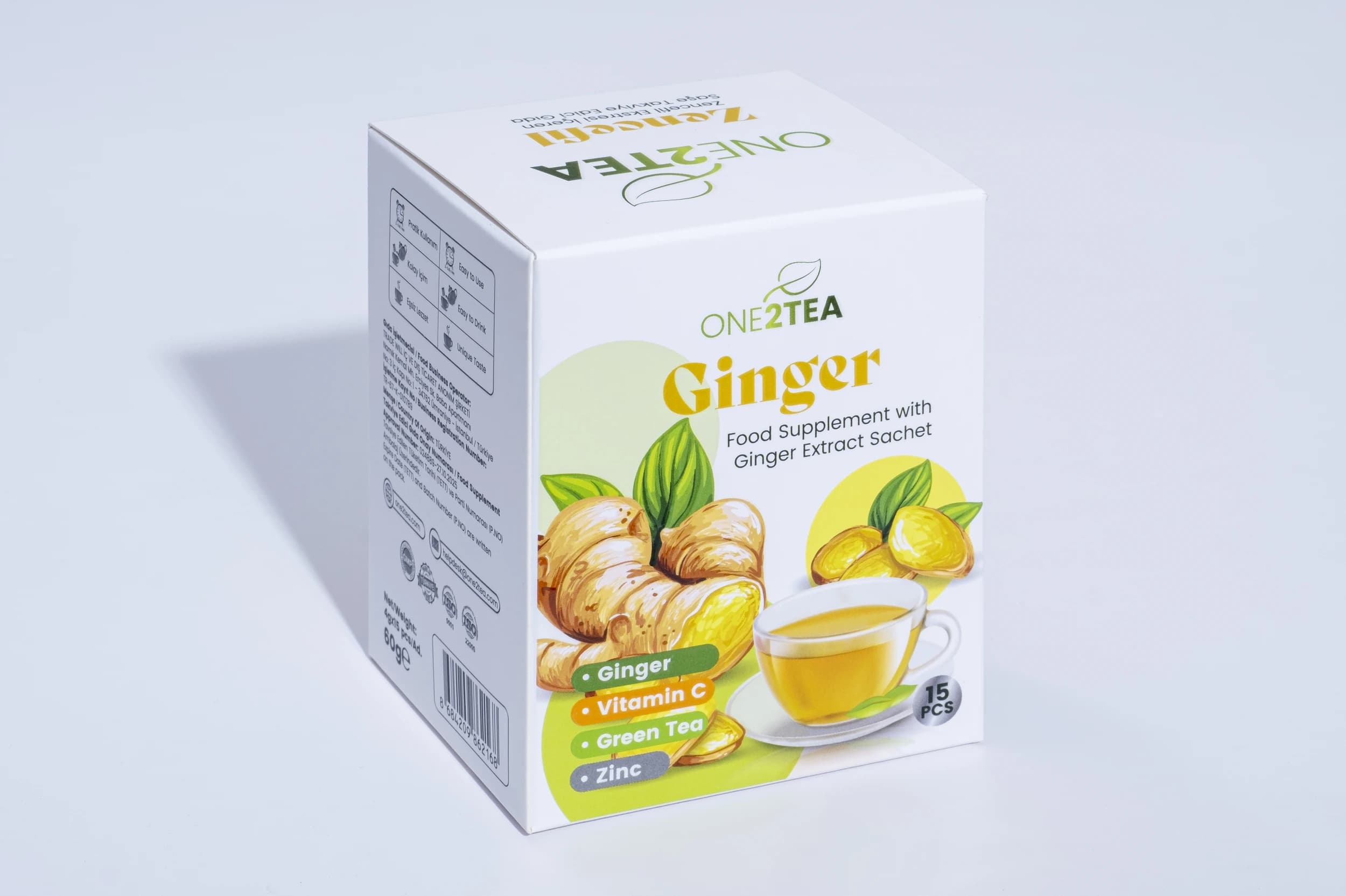 ONE2TEA Ginger - Поддержка иммунитета