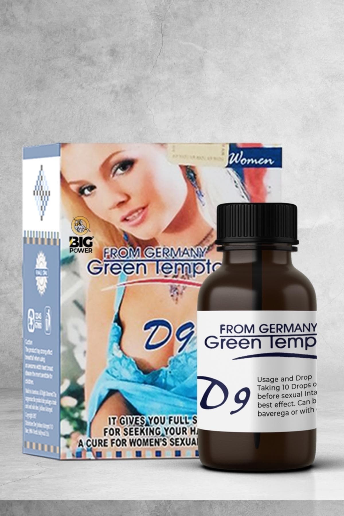 Green Temptation D9 Drop для женщин - Усиление либидо