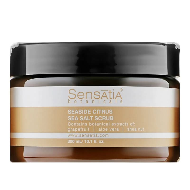 Скраб для тела с морской солью и цитрусами 100 мл от Sensatia Botanicals