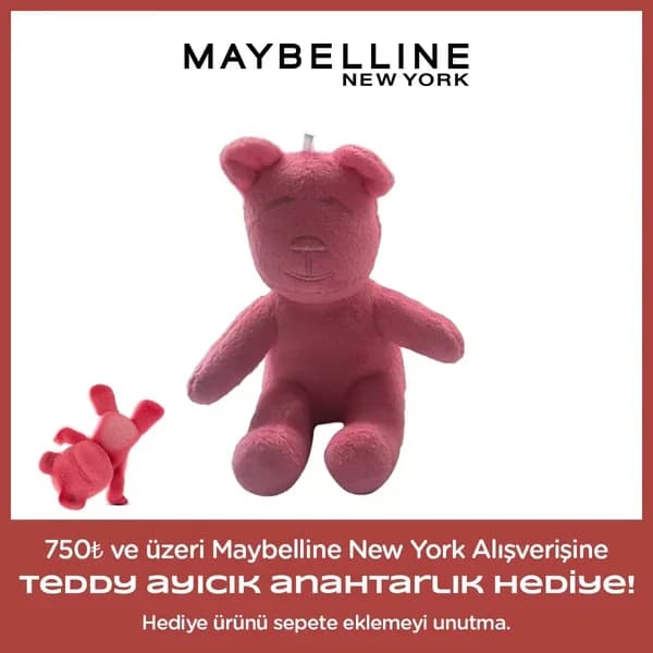 Брелок-медвежонок от Maybelline