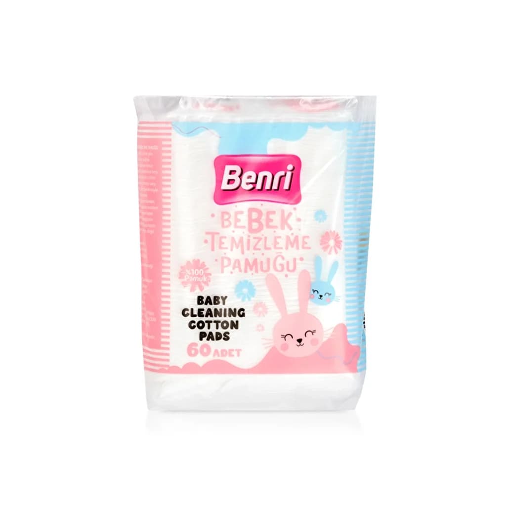 Ватные диски для детей 60 шт от Benri