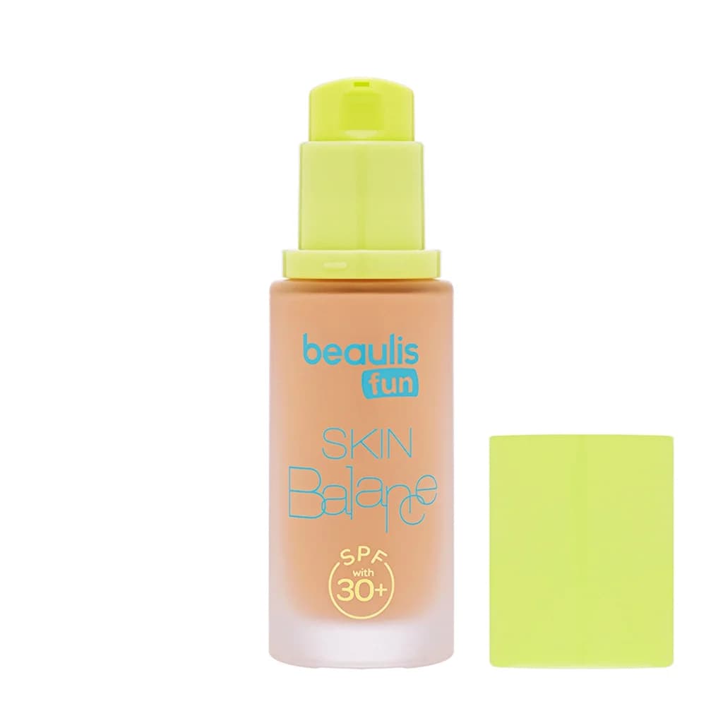 Фонд для кожи Beaulis Fun Skin Balance SPF 30 - Медовые оттенки
