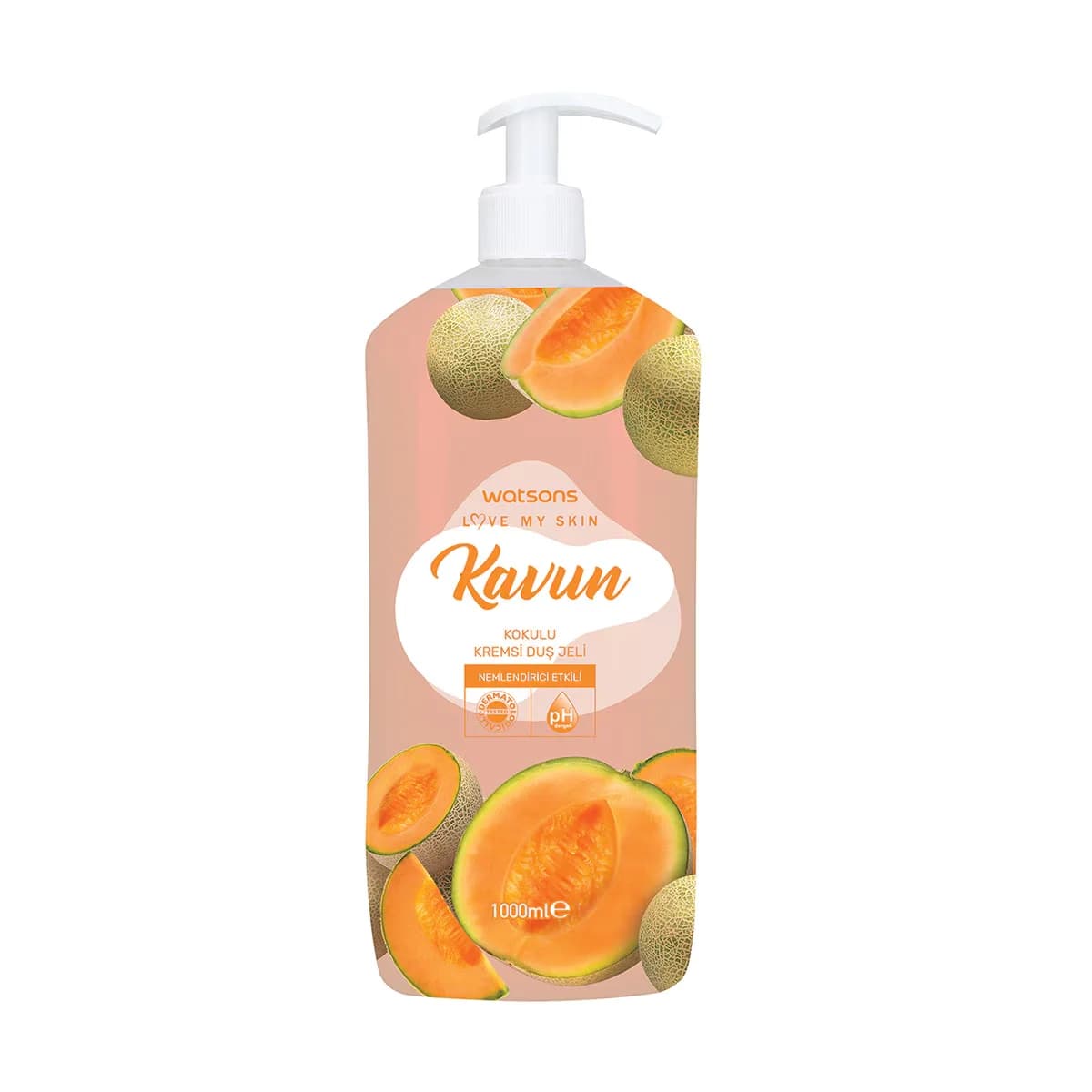 Кремовый гель для душа с дыней 1 л от Watsons