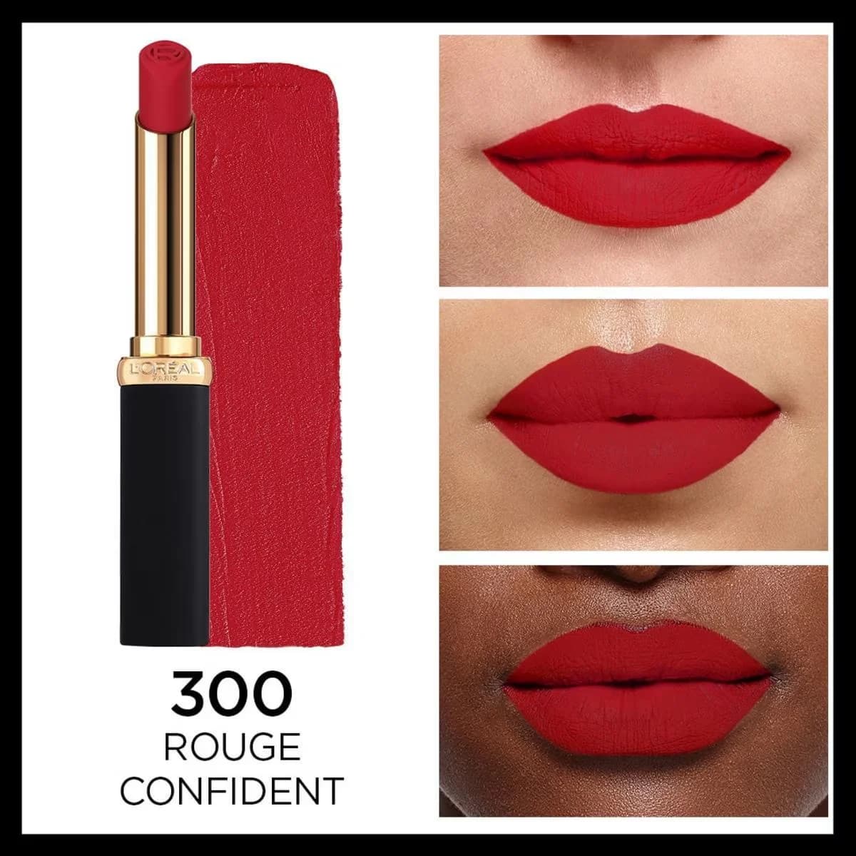 L'Oréal Paris Color Riche Цвета Достоинства Интенсивная Объемная Матовая Помада Для Губ - 300 Руж Конфидент