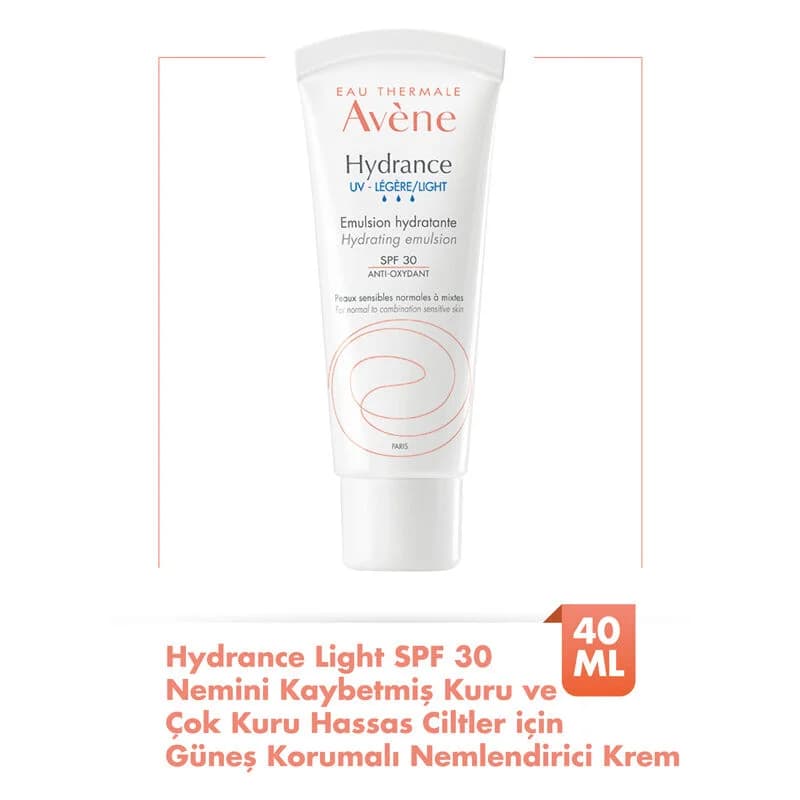 Крем увлажняющий Avene Hydrance SPF 30 40 мл