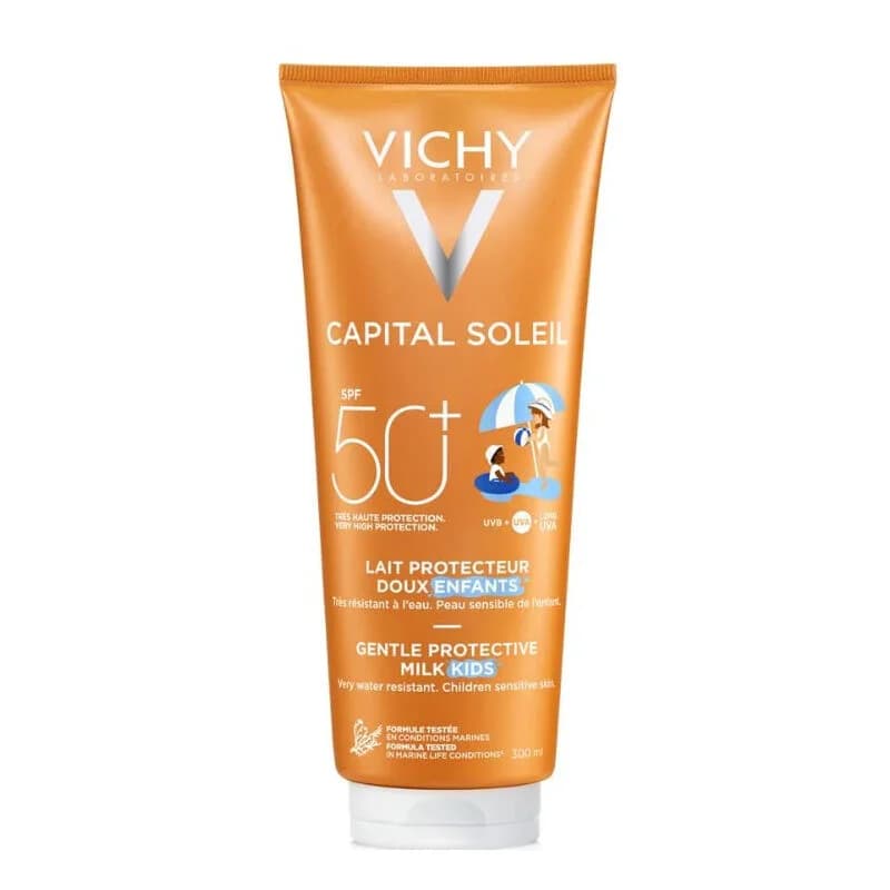 Виши Капитал Солей Солнцезащитное молочко для детей SPF 50+ 300 мл