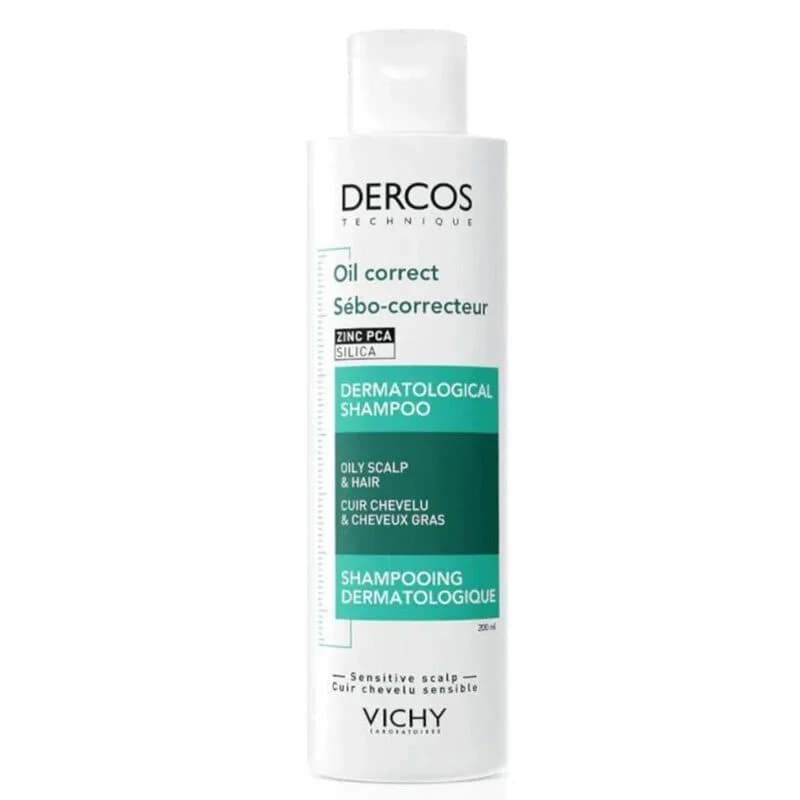 Шампунь Vichy Dercos Oil Correct против жирности 200 мл