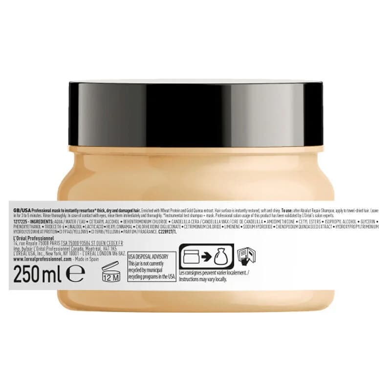 Маска для поврежденных волос L'Oreal Professionnel Absolut Repair 250 мл