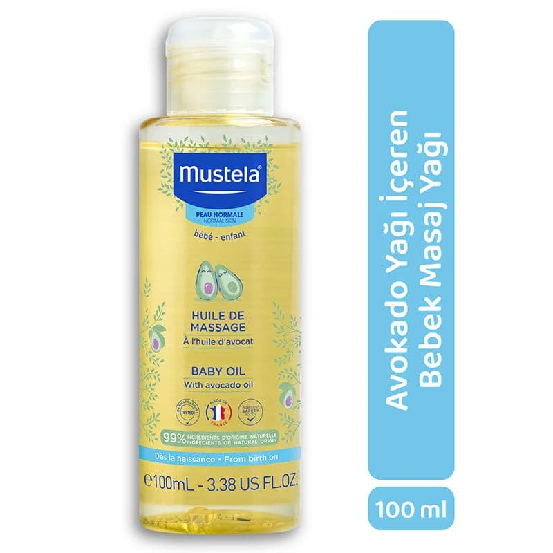 Массажное масло для детей 100 мл от Mustela