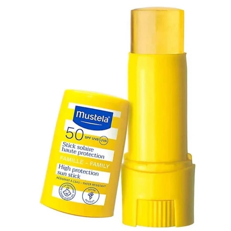 Солнцезащитный стик Mustela SPF 50+ 9 мл