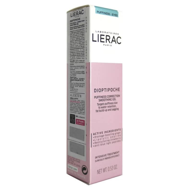 Гель для коррекции отеков Lierac Dioptipoche 15 мл