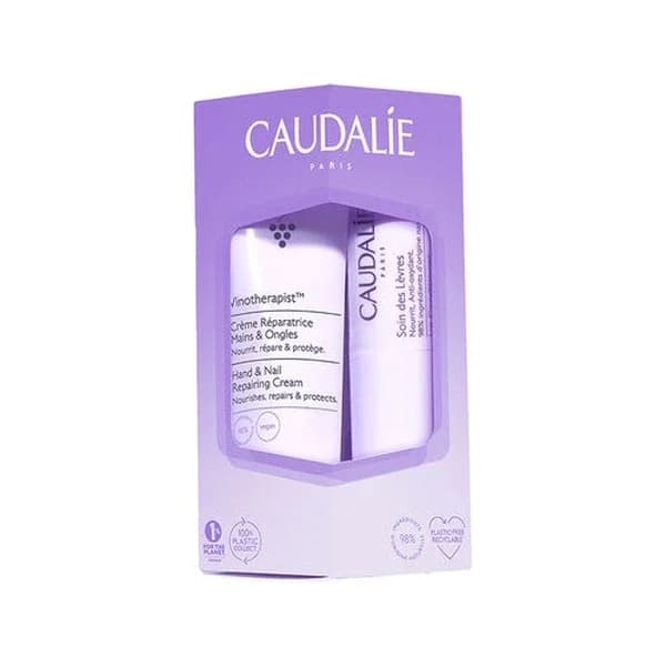 Набор для ухода за руками и губами Caudalie Vinotherapist