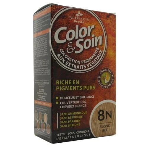 Краска для волос Color And Soin 8n Пшеничный блондин