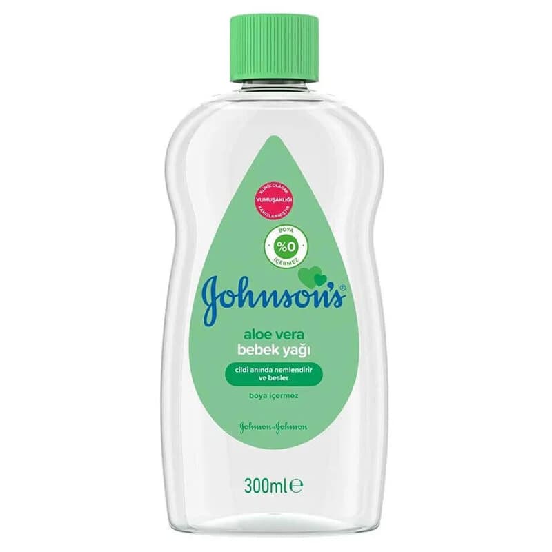 Детское масло с алоэ вера Johnson's Baby 300 мл