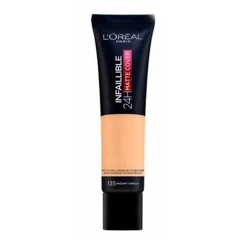 L'Oréal Paris Infaillible 24h Матовая основа высокой плотности 135 Равномерная ваниль 30 мл