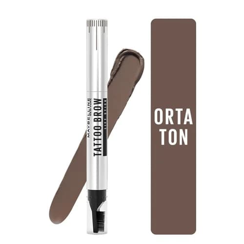 Карандаш для бровей Maybelline Tattoo Brow Lift Stick - Средний коричневый