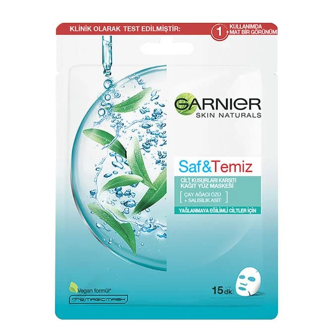 Маска для лица Garnier Pure And Clean 23 г