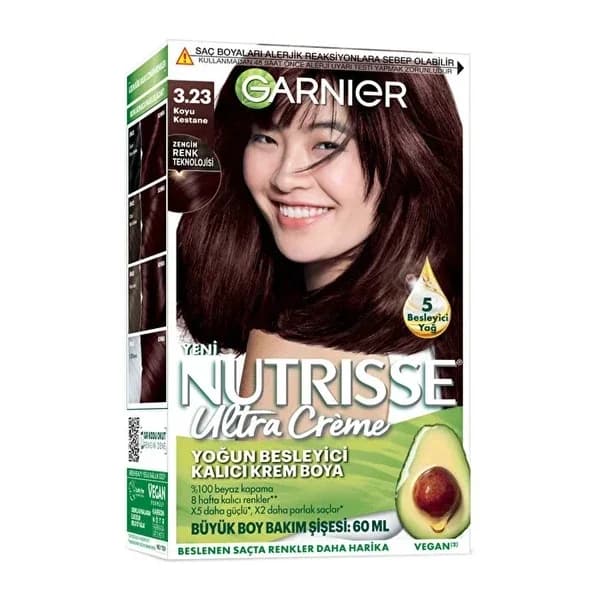 Краска для волос Garnier Nutrisse постоянная кремовая с 5 маслами, 160 мл