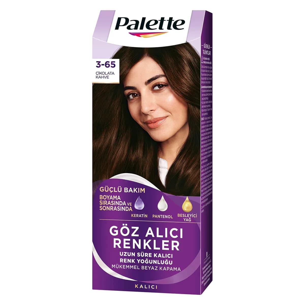 Краска для волос Palette 3-65 шоколадный коричневый
