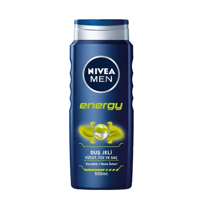 Гель для душа и ванны Nivea Men Energy 500 мл