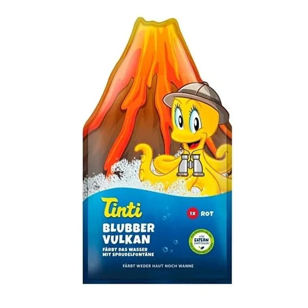 Соль для ванны Isana Kids Tinti с ароматом апельсина, пенящаяся