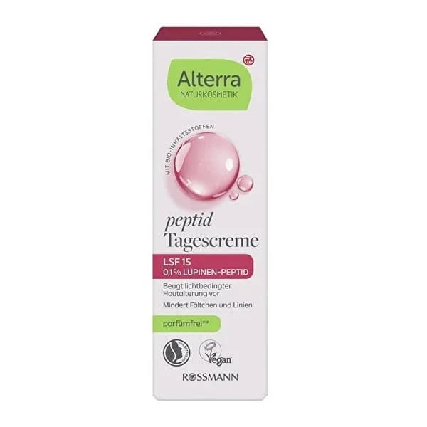 Крем для лица Alterra Pro Дневной с пептидами SPF15 50 мл
