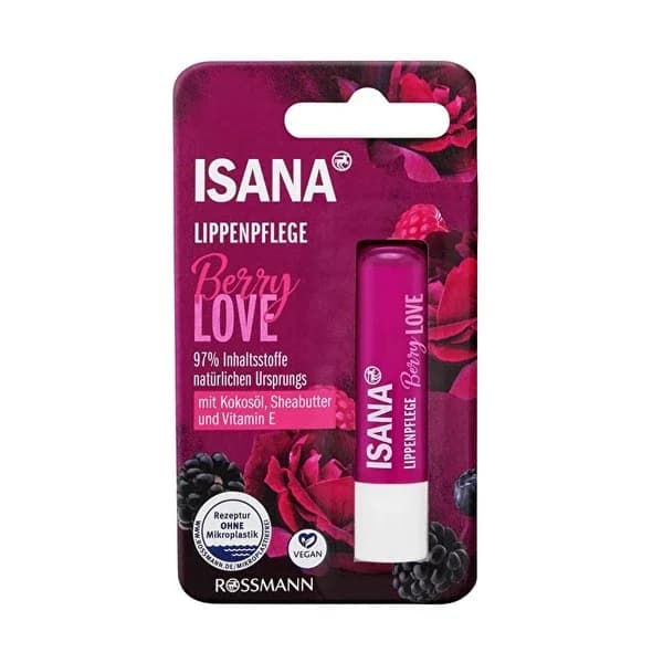 Бальзам для губ Isana Ягодная любовь 1 шт
