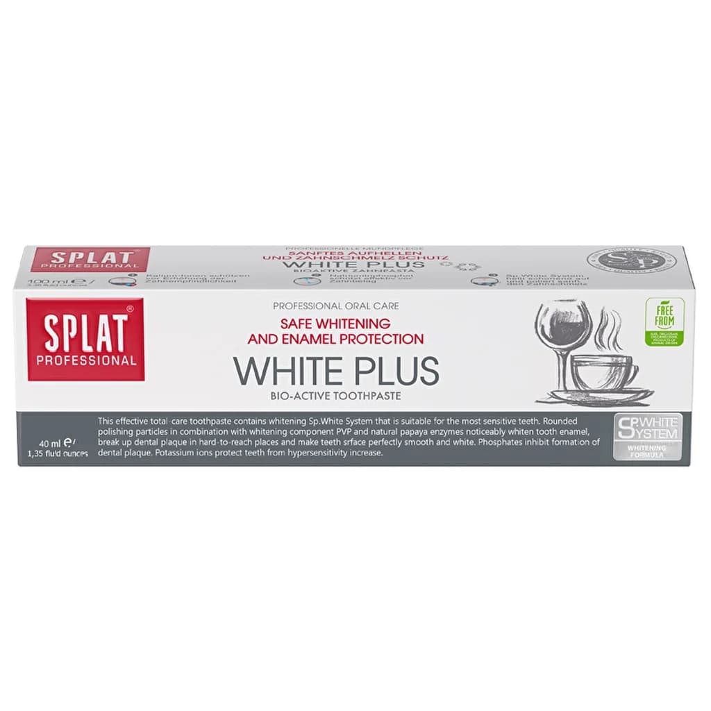 Зубная паста Splat Professional White Plus 40 мл