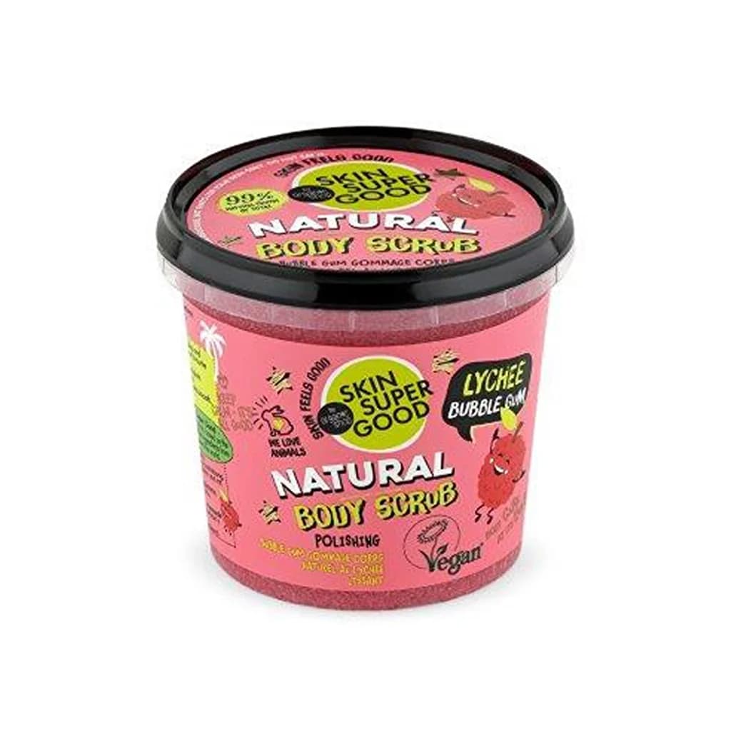Скраб для тела Личи и Жевательной Резинки 360 мл от Organic Shop