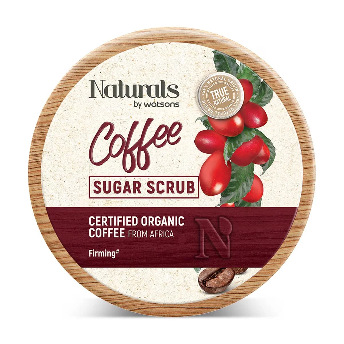 Скраб для тела с кофе и сахаром Naturals By Watsons 200 г