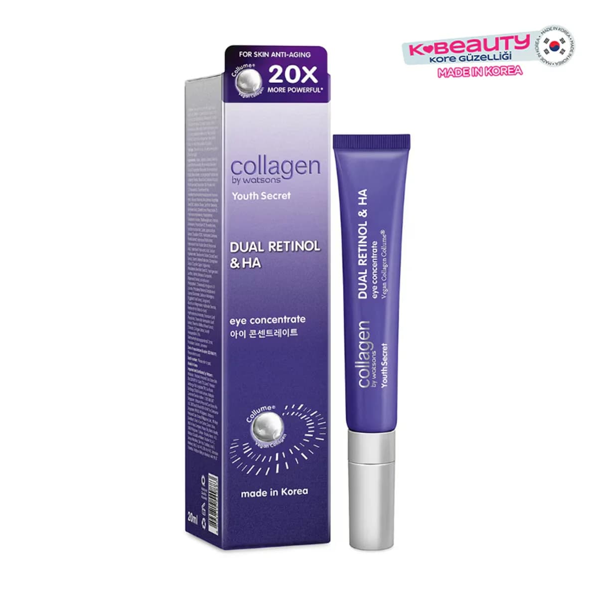 Крем для век Watsons Youth Secret с коллагеном 20 мл