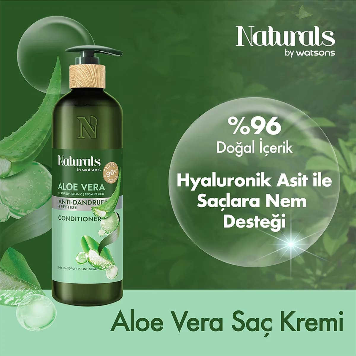 Кондиционер с алоэ вера 490 мл от Naturals By Watsons