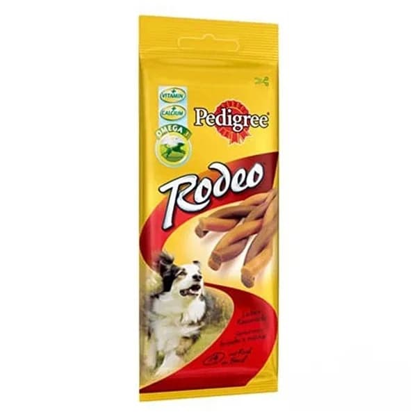 Лакомства для собак Pedigree Rodeo говядина 4 шт.