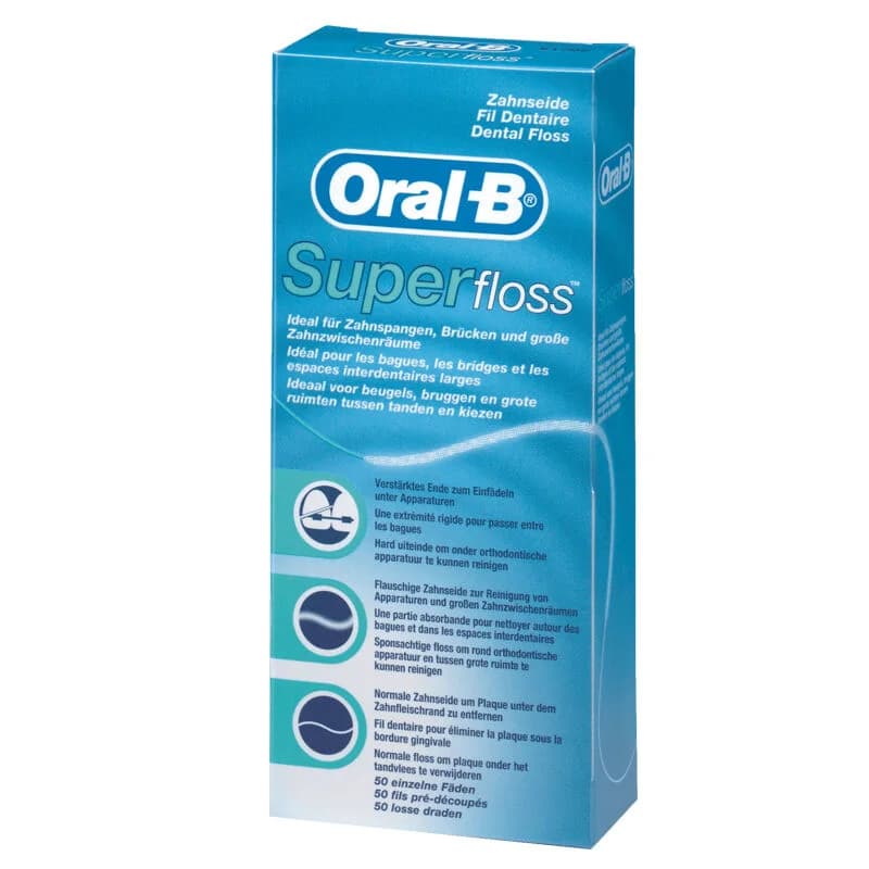 Зубная нить Oral-B Супер Флосс