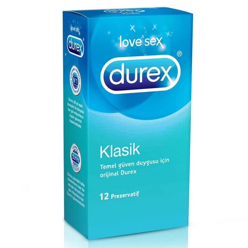 Презервативы Durex Классик 12 шт.
