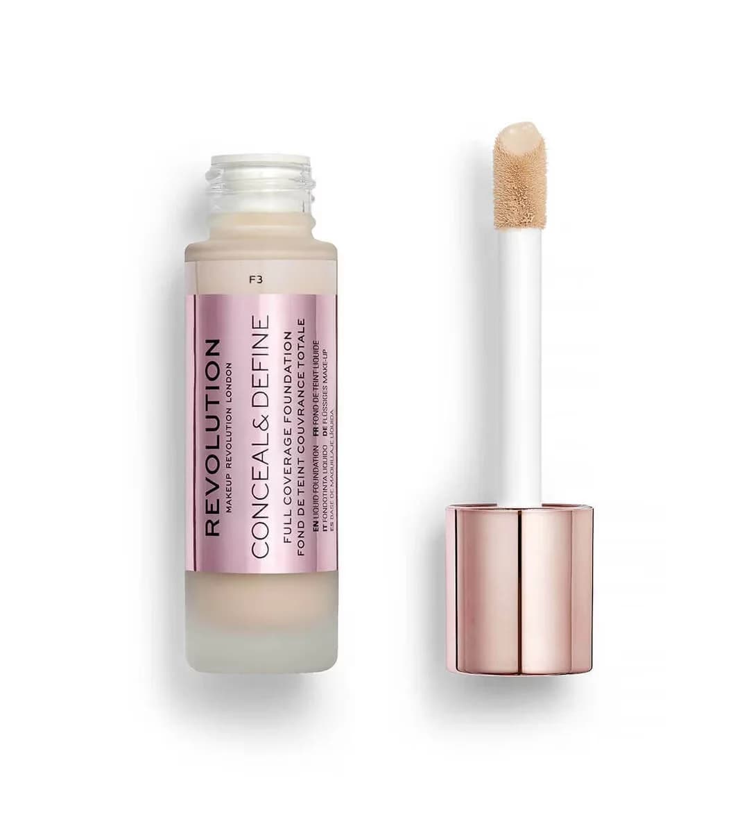 Фонд для лица Revolution Conceal & Define F3